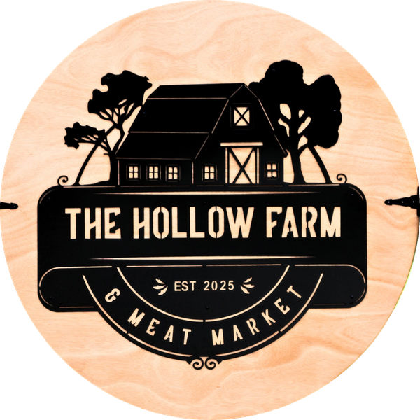 The Hollow Farm & Meat Market logo